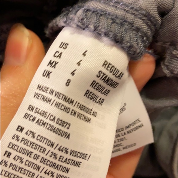 Grey distressed skinny jeans - Picture 4 of 6